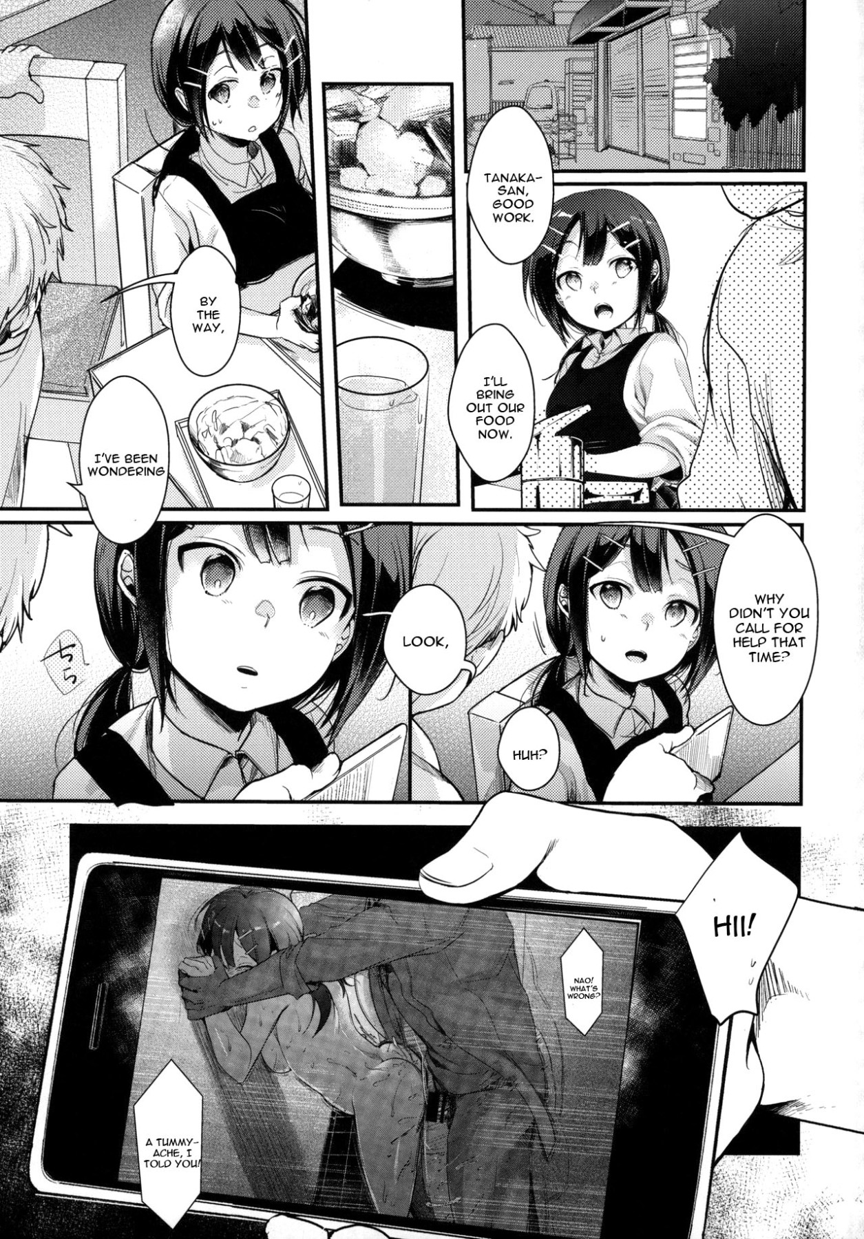 Hentai Manga Comic-A Story About Fucking a Delicious Looking Woman Right In Front Of Work - Restaurant Edition-Read-10